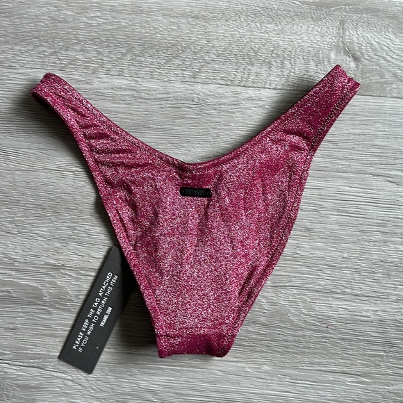 Grape sparkle Cheeky coverage Bathing suits bottoms - Picture 10 of 11